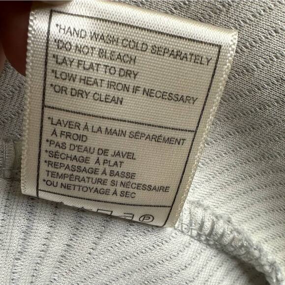 Cupcakes and Cashmere Womens size XS Wesley Moto Ribbed Gray Asymmetrical Jacket - Picture 13 of 13